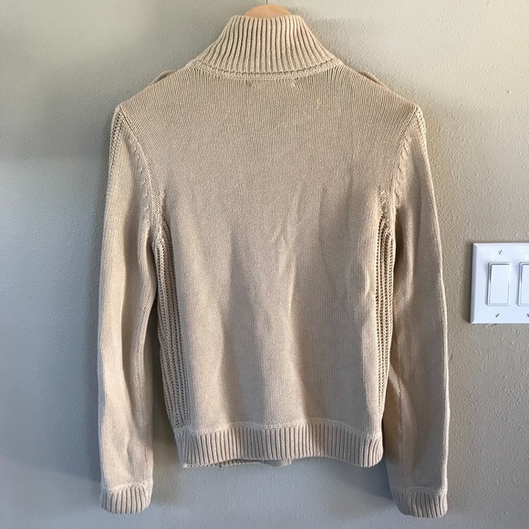 Sold Ralph Lauren Military Camel Sweater S - Picture 5 of 8